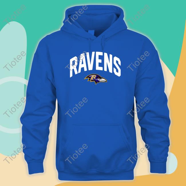 Coach Jim Harbaugh Ravens Baltimore Ravens Logo Hoodie