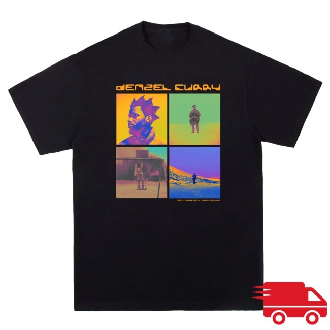 Denzel Curry Walkin' Black Tee