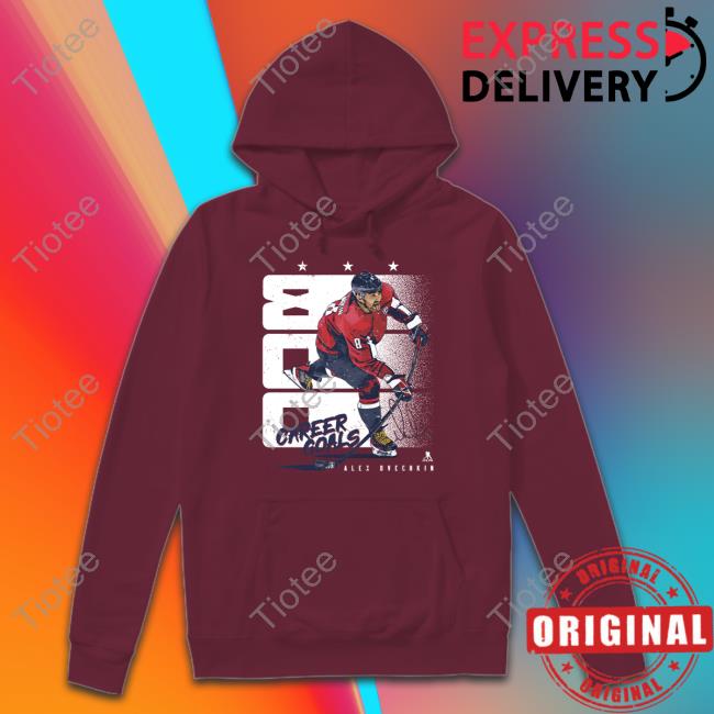 Alex Ovechkin Washington 800 Goals Vertical Youth T-Shirt