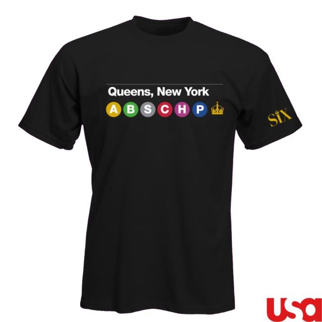 Official Six The Musical Merch Shop | I NY Subway Tee | SIX on Broadway Clothing Apparel