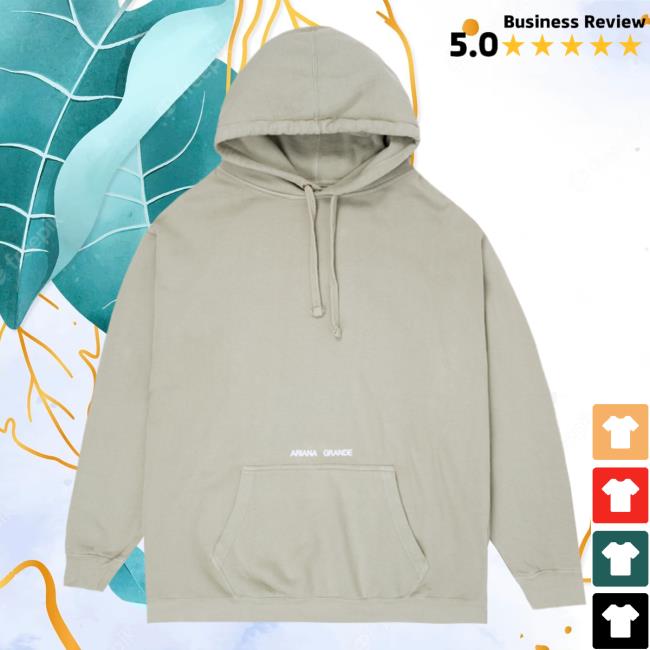 Ariana Grande Merch Positions Inverted Cover Hoodie