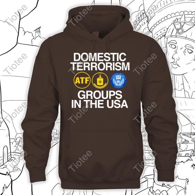 Barely Legal Clothing Domestic Terrorism Groups In The Usa T-Shirt