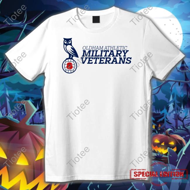 Oldham Athletic Military Veterans T Shirt