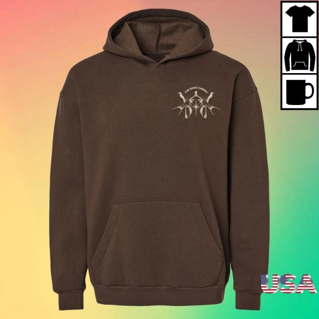 Official The Band Camino Merch Lucky Popover Hoodie