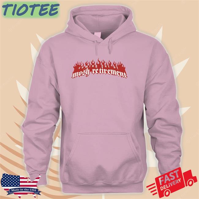 Coming Out Of Mosh Retirement Long Sleeve T Shirt Stanley Sievers Slow Season Merch