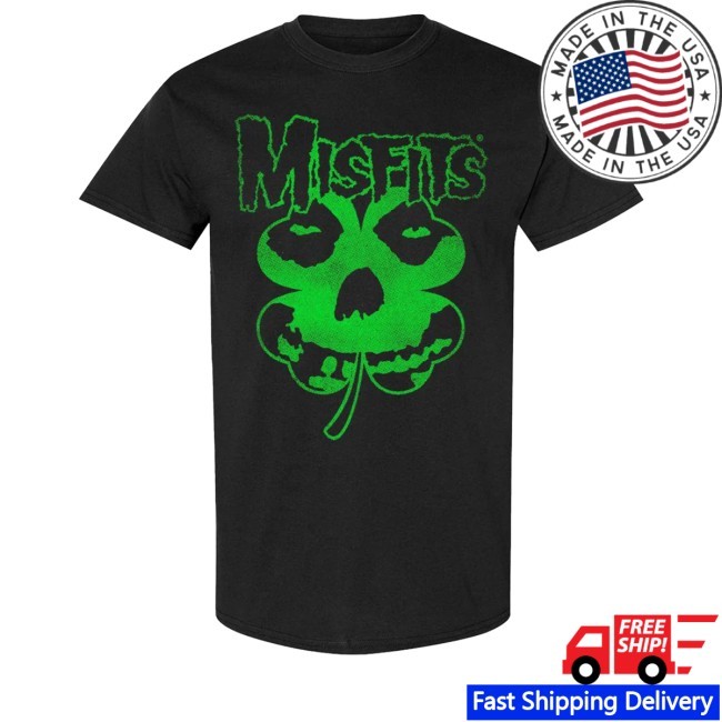 Misfits Crimson Clover Fiend Limited Edition Black Shirt Misfits Merch Clothing