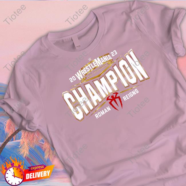 Win Craft Roman Reigns Wrestle Mania 39 Champion Hoodie