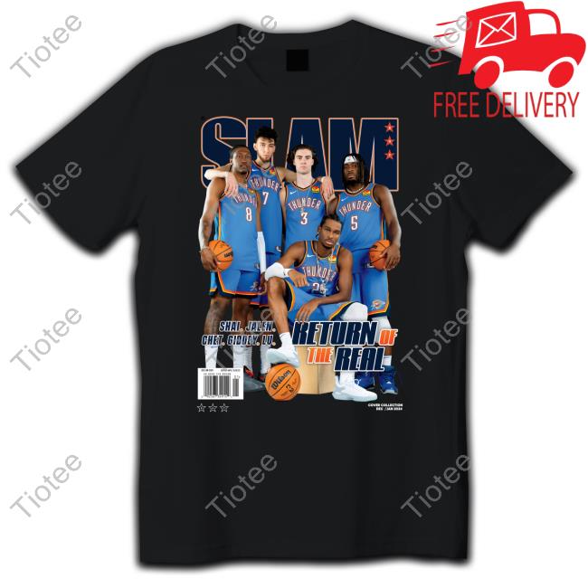 Slam Cover Top Shirt OKC Thunder (SLAM 247)