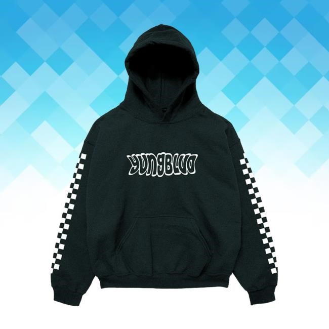 Yungblud Official Store Warped Logo Sweatshirt Hoodie Yungblud