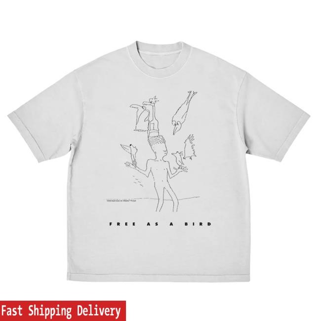 Anthology Series Free As A Bird T-Shirt The Beatles Gear
