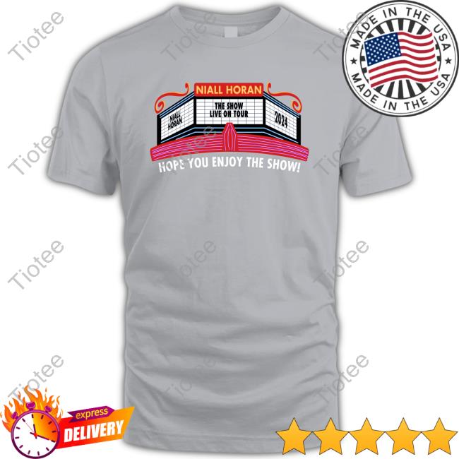 Official Niall Horan The Show Live On Tour 2024 T-Shirt
