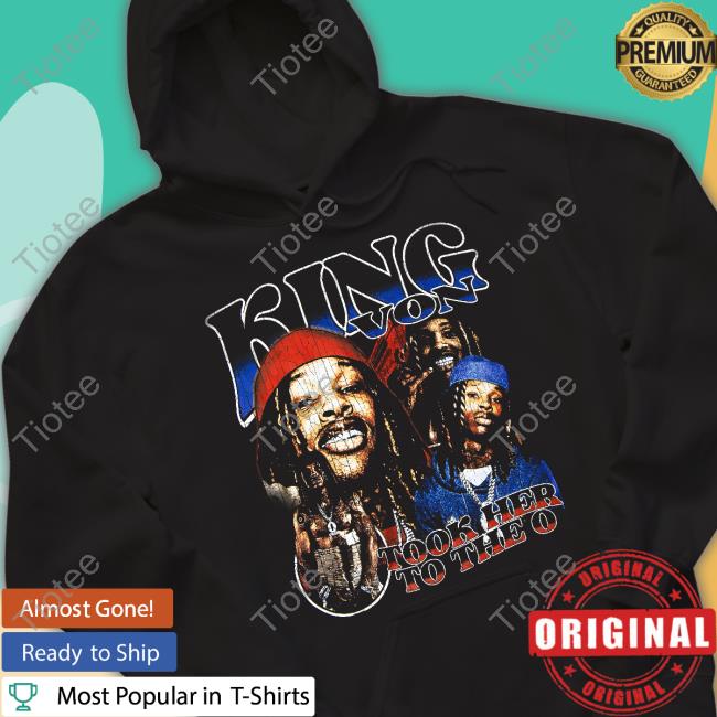 Official King Von Merch The O Tee Black