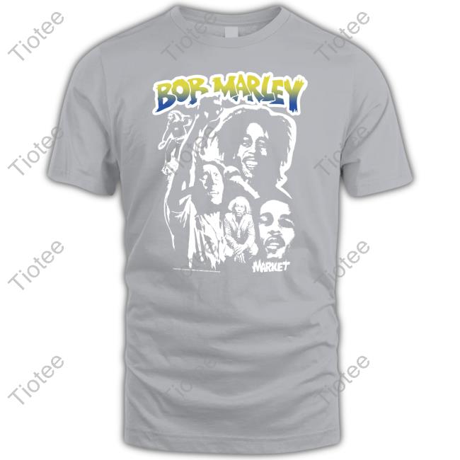 Market Studios Bob Marley Punk Long Sleeve T-Shirt