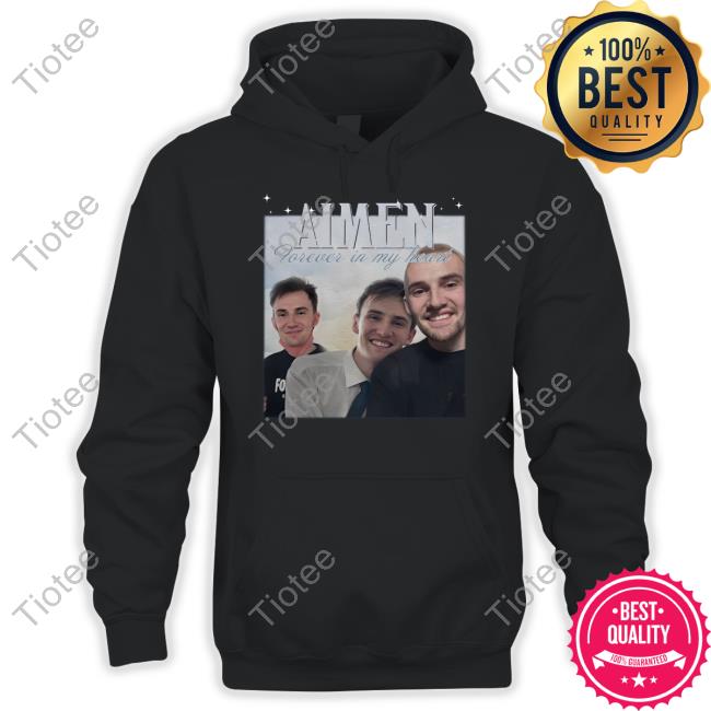 No Aimen Merch Aimen Forever In My Heart Hoodie