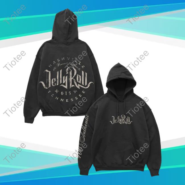Official Jelly Roll Clothing Shop Merch Logo Hoodies Jellyroll615 Store