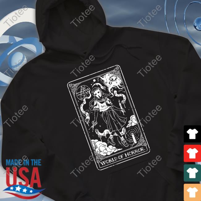 Official World Of Horror Ominous Tarot Black Sweatshirt