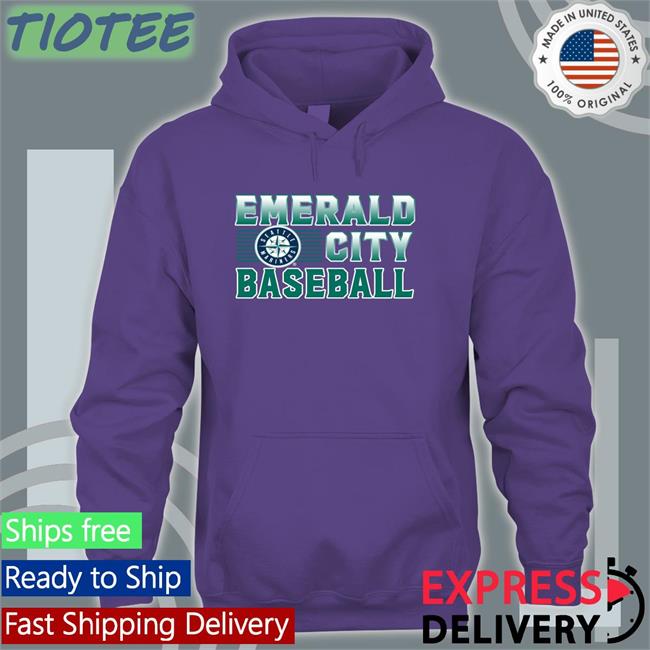Seattle Mariners Emerald City Baseball Hoodie Emerald City Baseball Shirt Mlb Shop Seattle Mariners