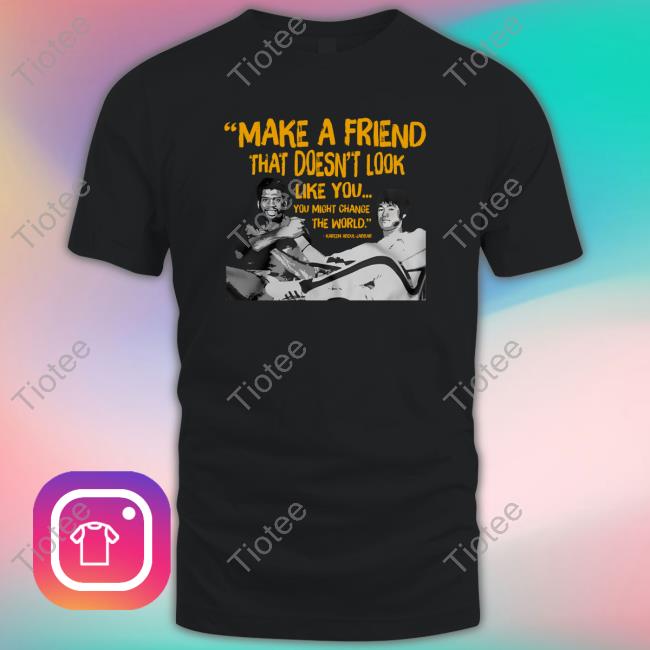 Kareem Abdul-Jabbar Bruce Lee Friends Crewneck Sweatshirt