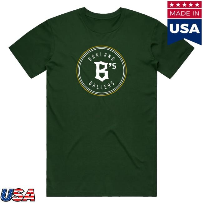 Official Oakland Ballers Classic Tee Shirt