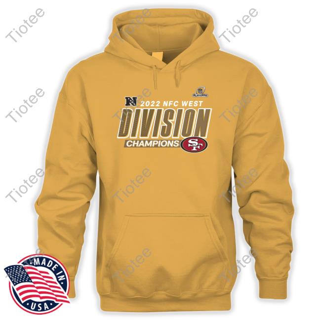 San Francisco 49ers Fanatics Merch 2022 NFC West Division Champions Shirt