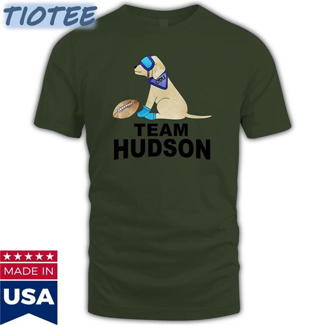 Mutts With A Mission Team Hudson Dog Long Sleeve T Shirt Hudson ODU