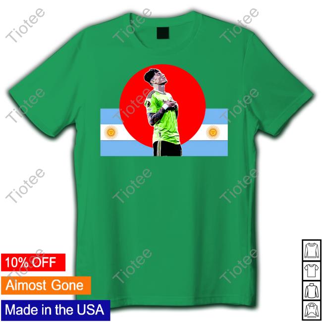 Redmancdesigns Garnacho Argentina Long Sleeve T Shirt