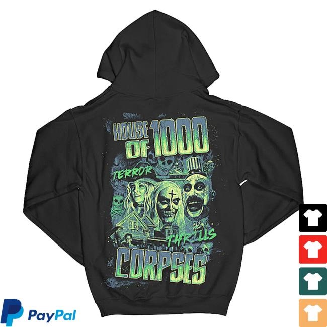 Official Rob Zombie Merch Store House of 1000 Corpses Hoodie