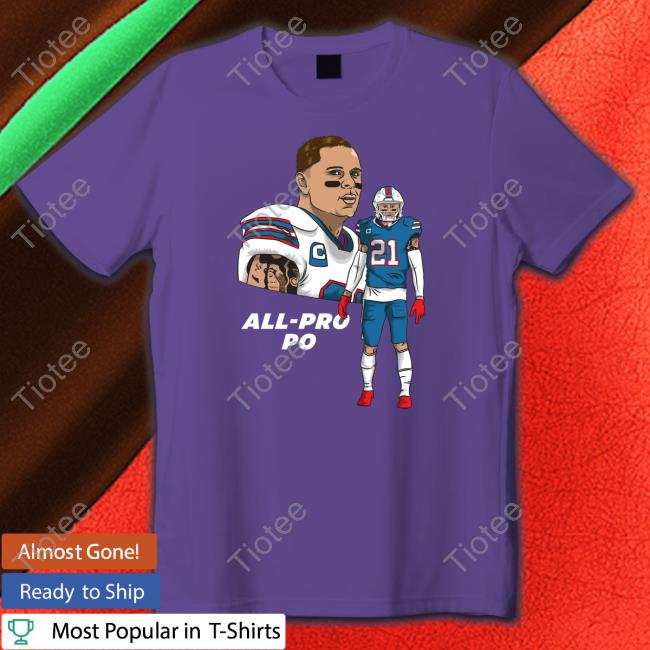 Jordan Poyer All Pro Po T Shirts Built In Buffalo