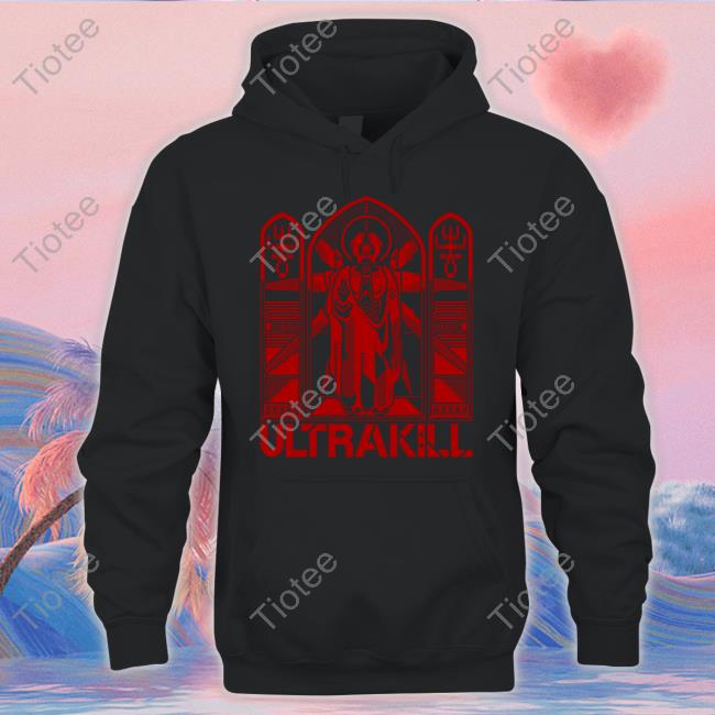 Keygen Church Merch Ultrakill Tenebre Rosso Sangue Long Sleeve Shirt