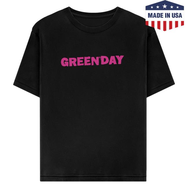 Official Green Day Merch Store Shop Green SAVIORS American Dream T Shirt GreenDay