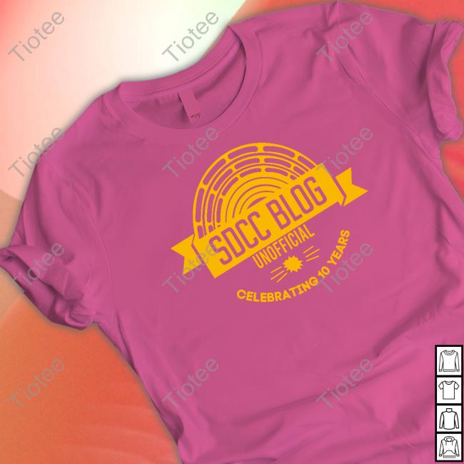 Official Parks And Cons Sdcc Blog Unofficial Celebrating 10 Years Shirt