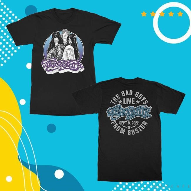 Draw The Line Fenway New T-Shirt Aerosmith Official Store