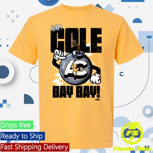 Shopaew Adam Cole - Bombs Away Comfort Colors Soft Heavyweight Shirt