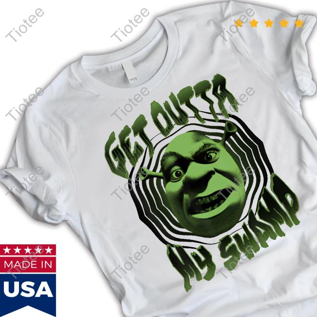 Official Dylan Tirapelli-Jamail Wearing Shrek Get Outta My Swamp Shirt