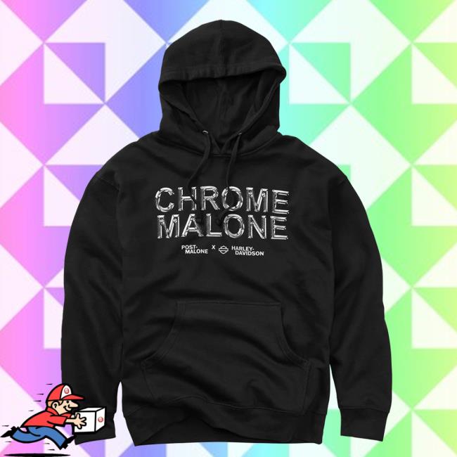 Post Malone X H-D Chrome Malone Pullover T-Shirt