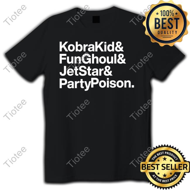 Lela Tm Kobrakid Funghoul Jetstar Partypoison Shirt