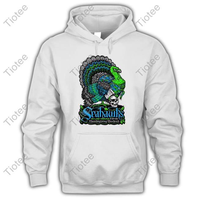 Gameday Poster Seahawks Vs Raiders 2022 Thanksgiving Weekend Sweatshirt