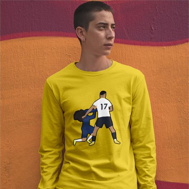 Digital Spurs Coys Cristian Romero Not Committing A Foul Hoodie