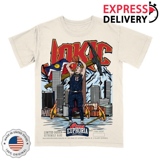 Planet Euphoria Merch Nikola Jokić S/s Shirt #/500 – Euphoria Shop