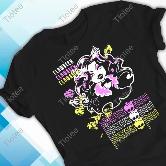 Monster High Clawdeen Boyfriend Fit Girls Shirt