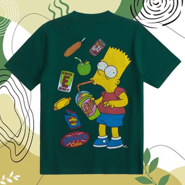Authentic Family Artwork Abercrombie And Fitch The Simpsons Graphic Tee