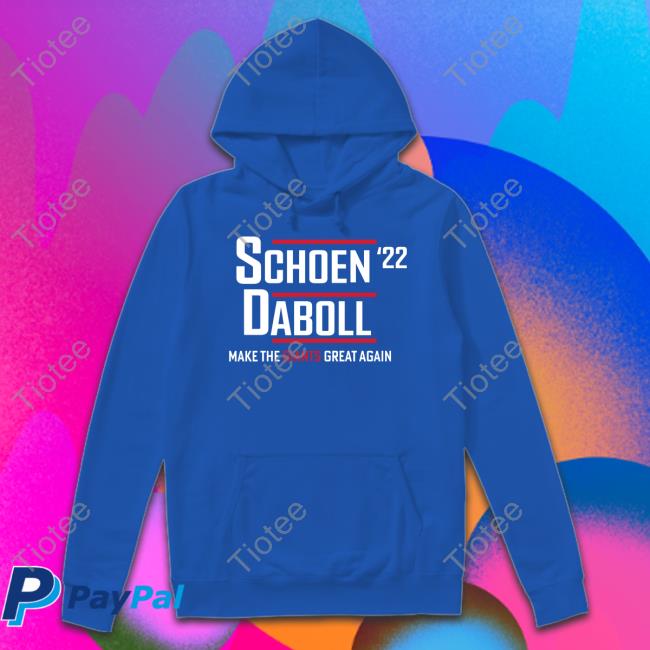 LicensePlateGuy Schoen Daboll '22 Make The Giants Great Man Tee Shirt