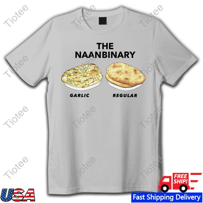 The Good Shirts The Naanbinary Garlic Regular Shirt
