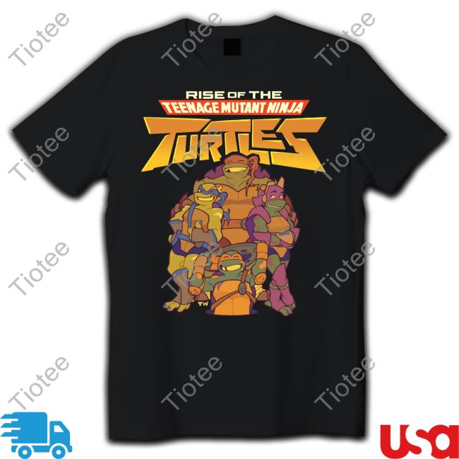 Rise Of The Teenage Mutant Ninja Turtles Tee Shirt Time Woods