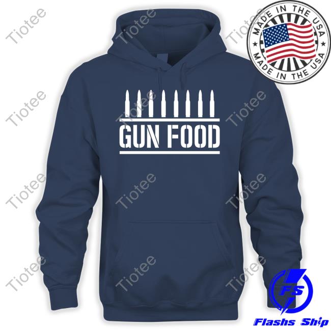 Irishpeachdesigns Merch Gun Food T Shirt
