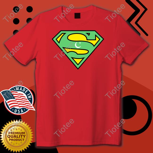 Superman Flag Pakistani Shirt