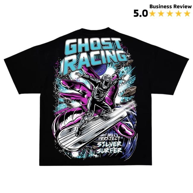 Official Ghost Racing Apparel Ghost Racing The Destroyer Of Planets Top Shirt - Black