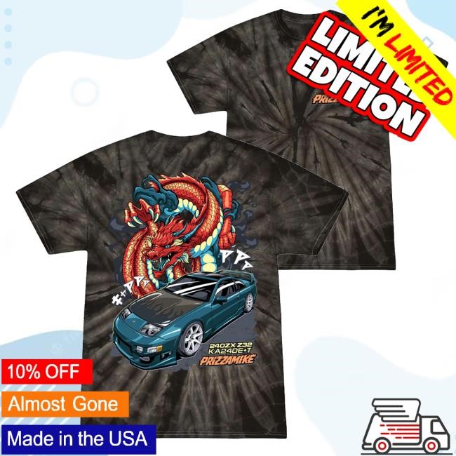 Official Prizzamike Shop Prizzamike Dragon Spider Black Popover Shirt