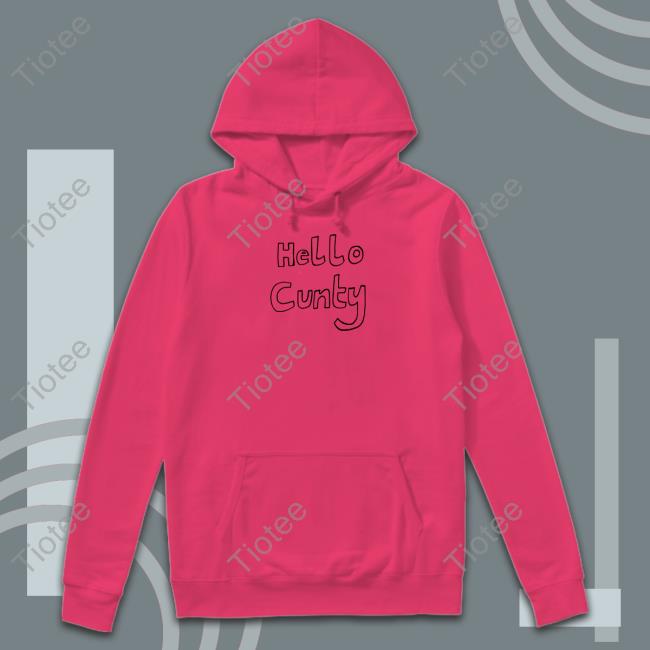 Hello Cunty Tee Bella Freud Store