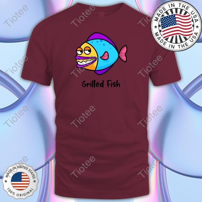 All Everything Dolphin Merch Grilled Fish Tee